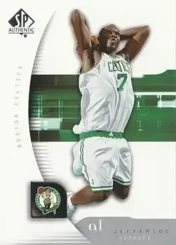 2005-06 SP Authentic #5 Al Jefferson