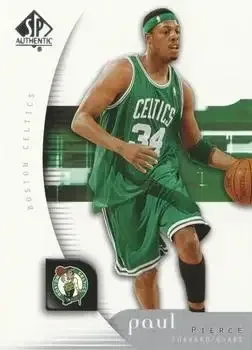 2005-06 SP Authentic #6 Paul Pierce