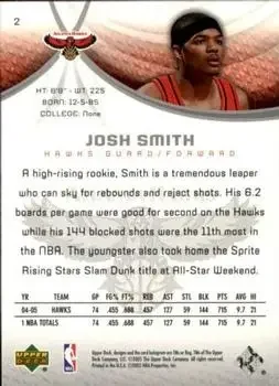 Back of Josh Smith