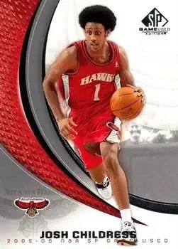 2005-06 SP Game Used #3 Josh Childress