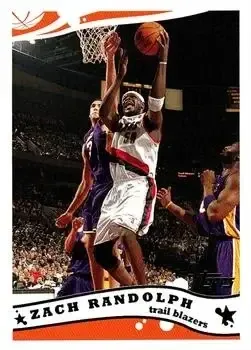 2005-06 Topps #8 Zach Randolph