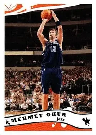 2005-06 Topps #63 - Mehmet Okur - Utah Jazz