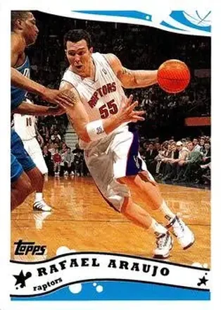 2005-06 Topps #75 - Rafael Araújo - Toronto Raptors