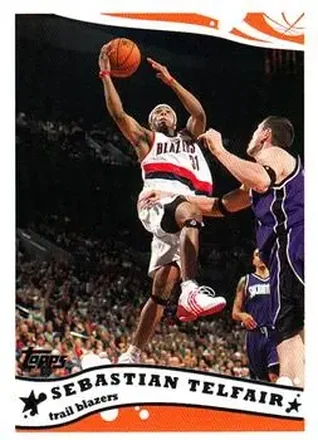 2005-06 Topps #84 - Sebastian Telfair - Portland Trail Blazers