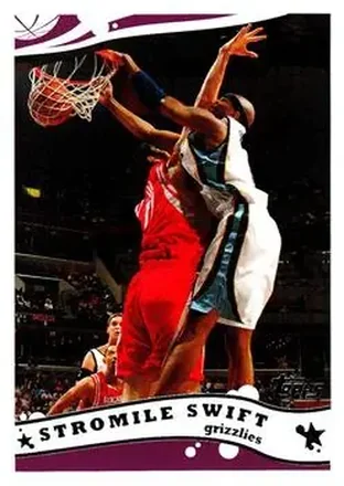 2005-06 Topps #93 - Stromile Swift - Memphis Grizzlies 2005-06 Topps #93 - Stromile Swift - Memphis Grizzlies