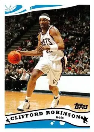 2005-06 Topps #94 - Clifford Robinson - New Jersey Nets 2005-06 Topps #94 - Clifford Robinson - New Jersey Nets