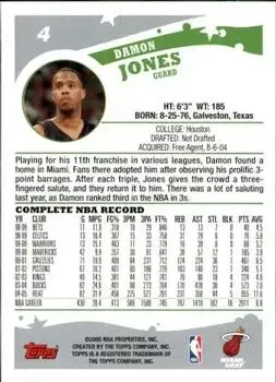 Back of Damon Jones