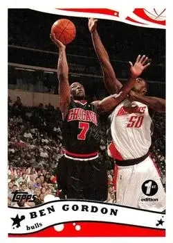 Front of Ben Gordon