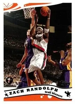 2005-06 Topps 1st Edition #8 Zach Randolph