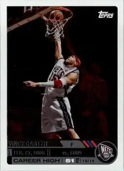Front of Vince Carter