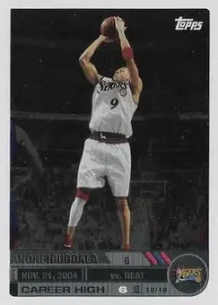 2005-06 Topps Big Game #3 - Andre Iguodala - Philadelphia 76ers