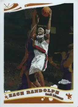 2005-06 Topps Chrome #5 Zach Randolph
