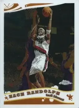 2005-06 Topps Chrome #5 Zach Randolph