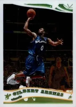 2005-06 Topps Chrome #7 Gilbert Arenas