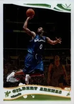 2005-06 Topps Chrome #7 Gilbert Arenas