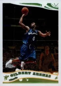 Front of Gilbert Arenas