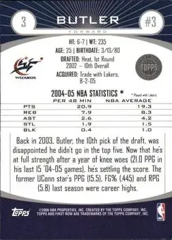 Back of Caron Butler