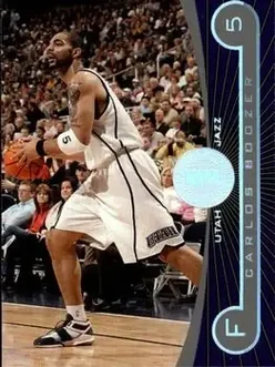 2005-06 Topps First Row #4 - Carlos Boozer - Utah Jazz