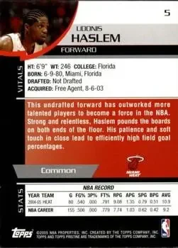 Back of Udonis Haslem