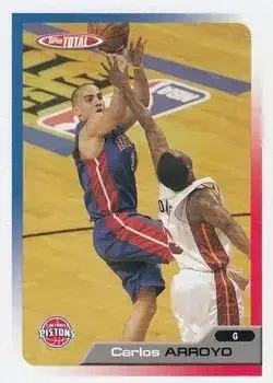 2005-06 Topps Total #5 Carlos Arroyo