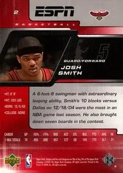 Back of Josh Smith