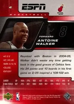 Back of Antoine Walker