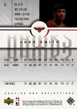 Back of Josh Smith