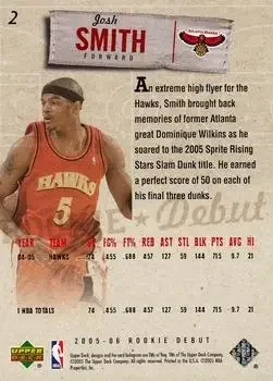 Back of Josh Smith