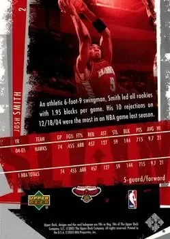 Back of Josh Smith