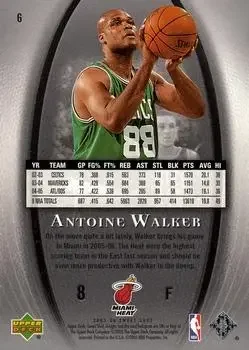 Back of Antoine Walker