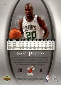 Back of Gary Payton
