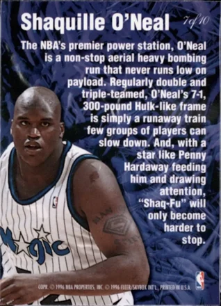 Shaquille O'Neal back