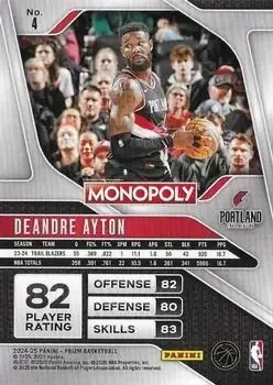 Back of Deandre Ayton