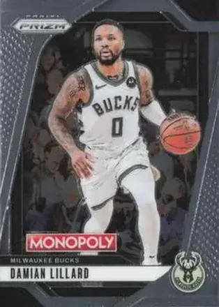 2024-25 Panini Prizm Monopoly #8 Damian Lillard