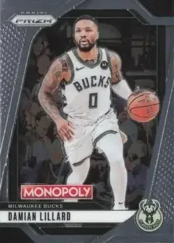 2024-25 Panini Prizm Monopoly #8 Damian Lillard
