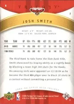 Back of Josh Smith