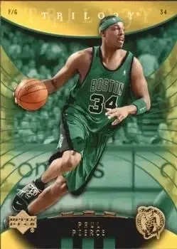 2005-06 Upper Deck Trilogy #4 Paul Pierce