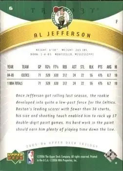 Back of Al Jefferson