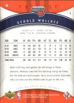 Back of Gerald Wallace