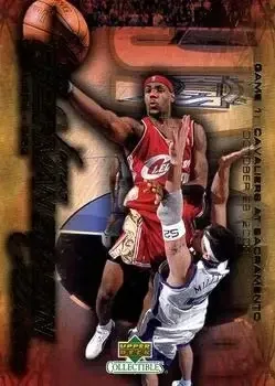 2004 Upper Deck Collectibles LeBron James Freshman Season #1 LeBron James
