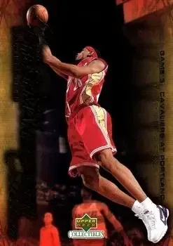 2004 Upper Deck Collectibles LeBron James Freshman Season #3 LeBron James