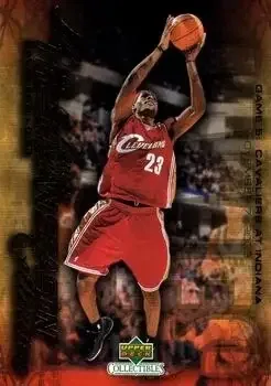 2004 Upper Deck Collectibles LeBron James Freshman Season #5 LeBron James