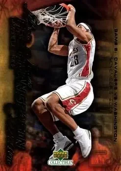 2004 Upper Deck Collectibles LeBron James Freshman Season #6 LeBron James