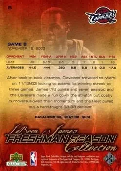 Back of LeBron James