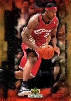2004 Upper Deck Collectibles LeBron James Freshman Season #8 LeBron James