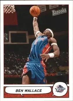 2004-05 Bazooka #3 Ben Wallace