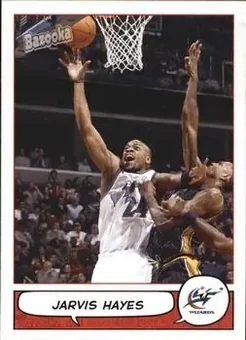 2004-05 Bazooka #4 - Jarvis Hayes - Washington Wizards