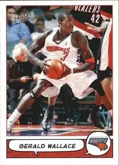 2004-05 Bazooka #5 - Gerald Wallace - Charlotte Bobcats