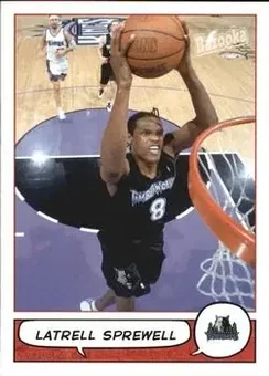 2004-05 Bazooka #8 - Latrell Sprewell - Minnesota Timberwolves