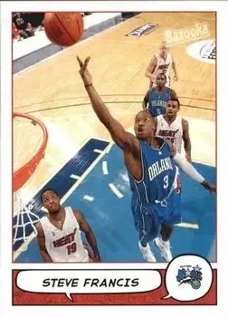 2004-05 Bazooka #9 Steve Francis